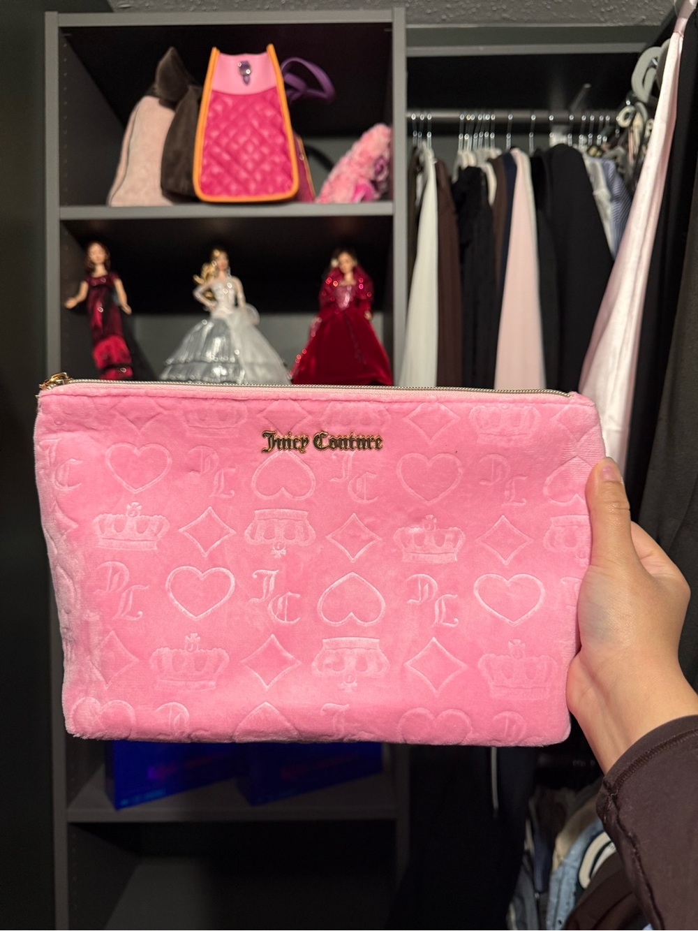 2/$40 đź’• pretty pink juicy couture makeup bag